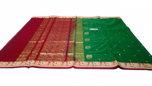 PMK BUMBERG COT SAREES WITH BLOUSE